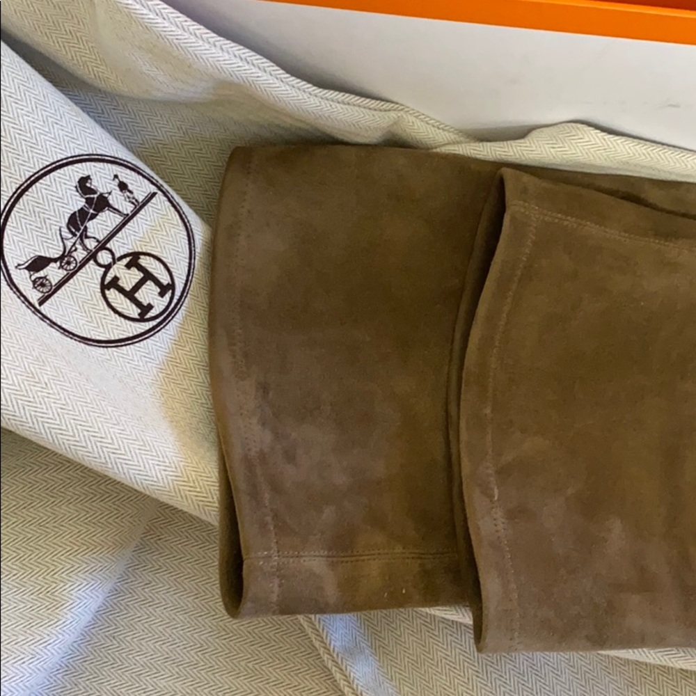 HERMÈS STRONG THIGH HIGH BOOTS - Picture 10 of 13